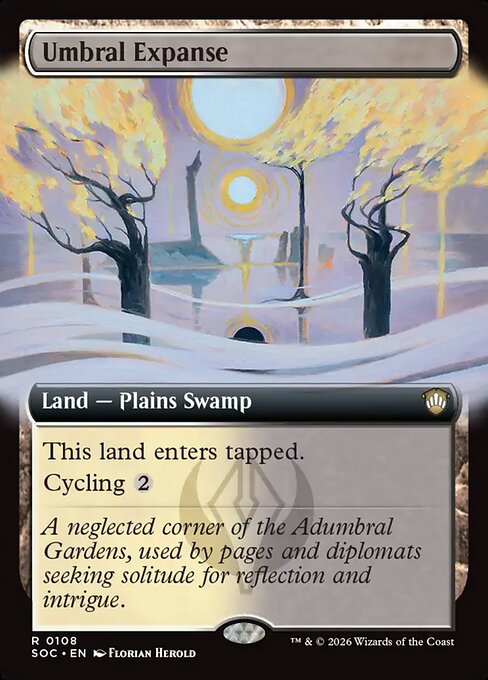 SOC, Umbral Expanse, (Extended Art), 108, R, Near Mint, Normal, EN