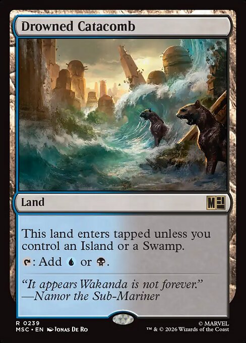 MSC, Drowned Catacomb, Standard, 239, R, Near Mint, Normal, EN