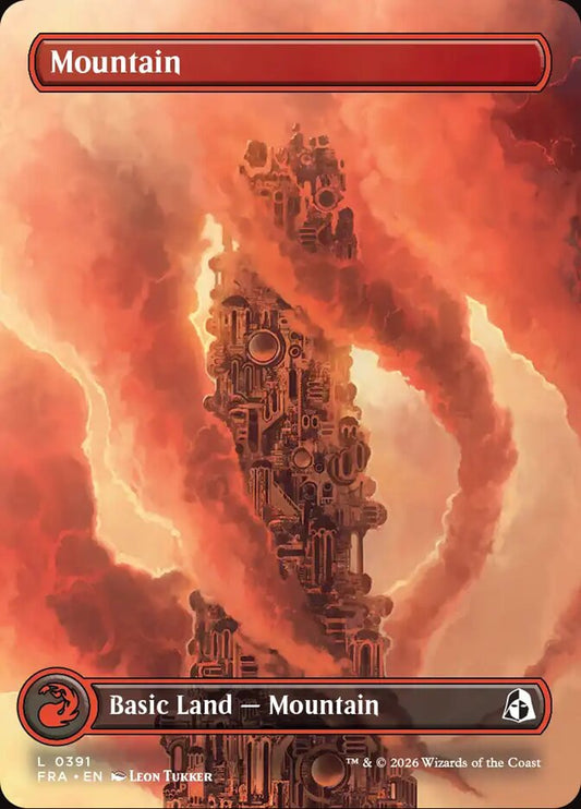 FRA, Mountain, (Full Art), 391, C, Near Mint, Normal, EN