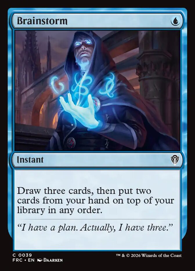FRC, Brainstorm, Standard, 39, C, Near Mint, Normal, EN