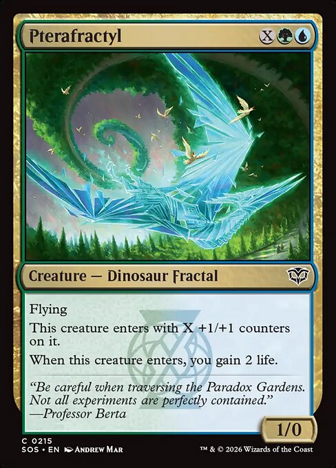 SOS, Pterafractyl, Standard, 215, C, Near Mint, Normal, EN