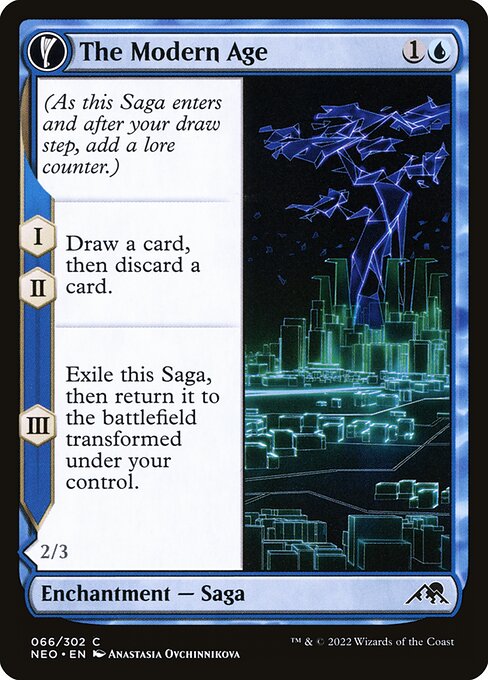 NEO, The Modern Age // Vector Glider, Standard, 66, C, Near Mint, Normal, EN