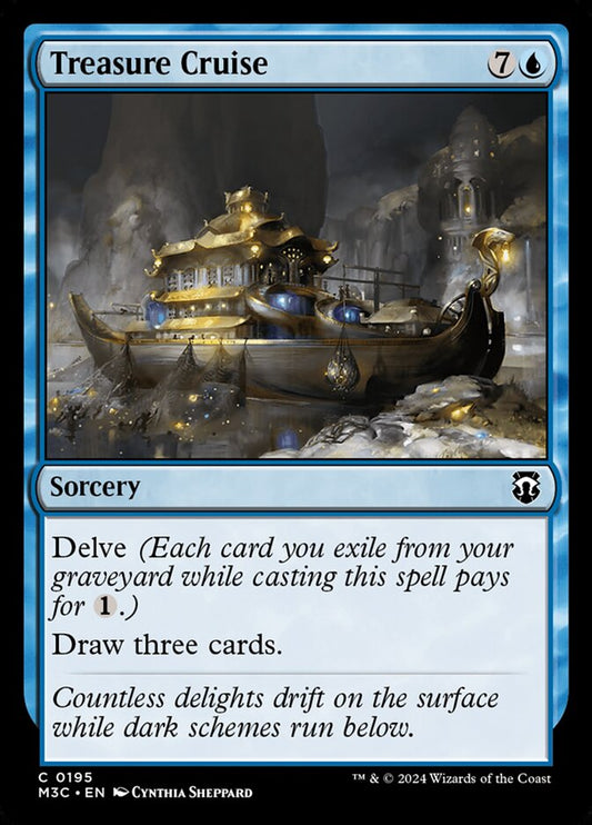 M3C, Treasure Cruise, Standard, 195, C, Near Mint, Normal, EN