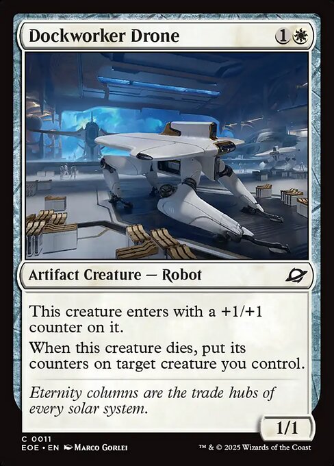 EOE, Dockworker Drone, Standard, 11, C, Near Mint, (Foil), EN