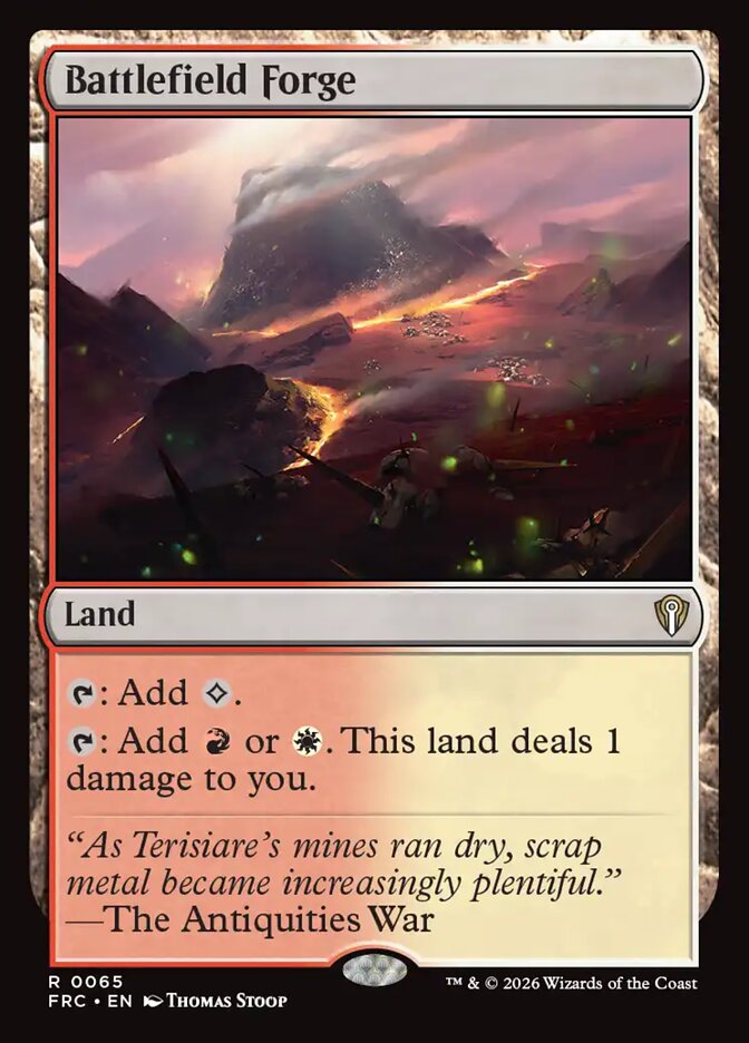 FRC, Battlefield Forge, Standard, 65, R, Near Mint, Normal, EN