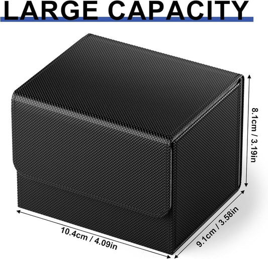 100+ Card Sidewinder - PU Leather Deck Box - Select Color