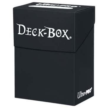 1x - Ultra Pro 80+ Deck Box - Black