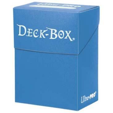 1x - Ultra Pro 80+ Deck Box - Light Blue