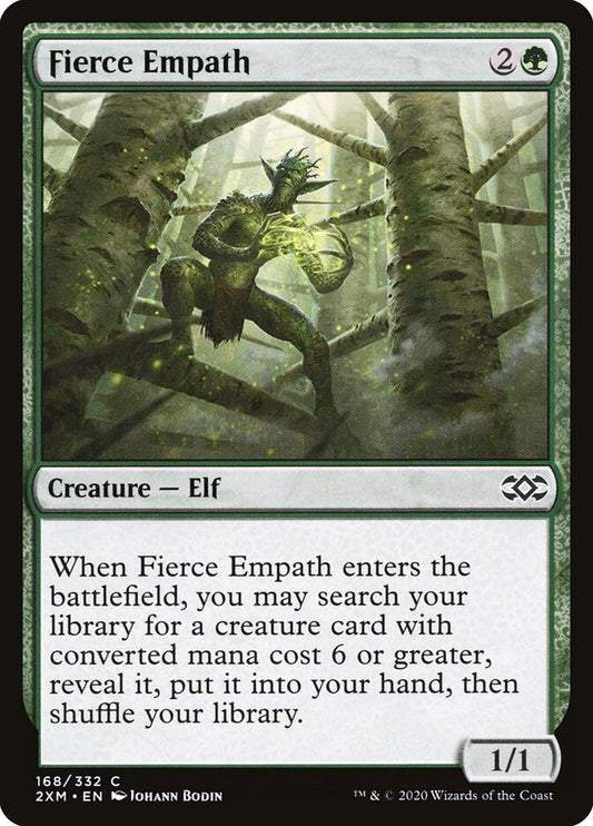 2XM, Fierce Empath, Standard, 168, C, Near Mint, Normal, EN
