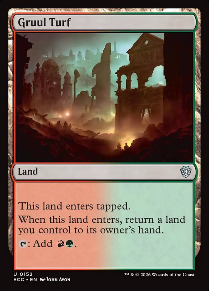 ECC, Gruul Turf, Standard, 152, U, Near Mint, Normal, EN