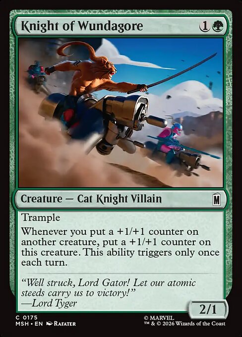 MSH, Knight of Wundagore, Standard, 175, C, Near Mint, Normal, EN