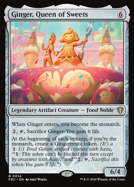 FRC, Ginger, Queen of Sweets, Standard, 14, R, Near Mint, Normal, EN