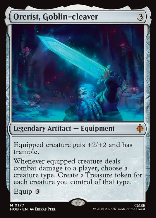 HOB, Orcrist, Goblin-cleaver, Standard, 177, M, Near Mint, Foil, EN