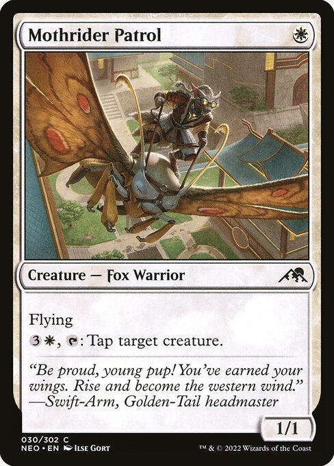 NEO, Mothrider Patrol, Standard, 30, C, Near Mint, Normal, EN