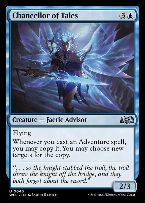 WOE, Chancellor of Tales, Standard, 45, U, Near Mint, Normal, EN
