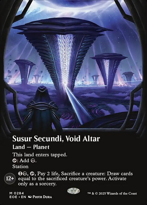 EOE, Susur Secundi, Void Altar, (Showcase), 284, M, Near Mint, Normal, EN