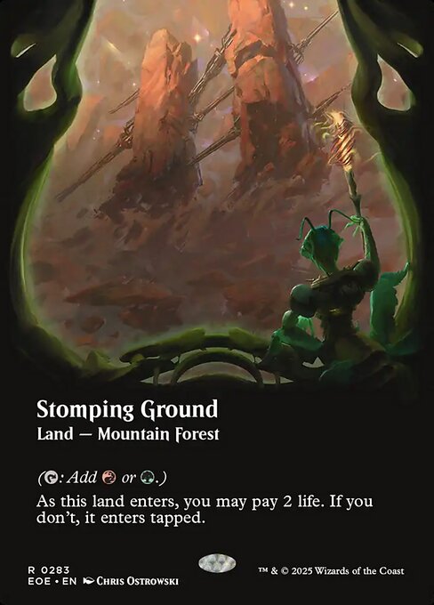 EOE, Stomping Ground, (Showcase), 283, R, Near Mint, Normal, EN