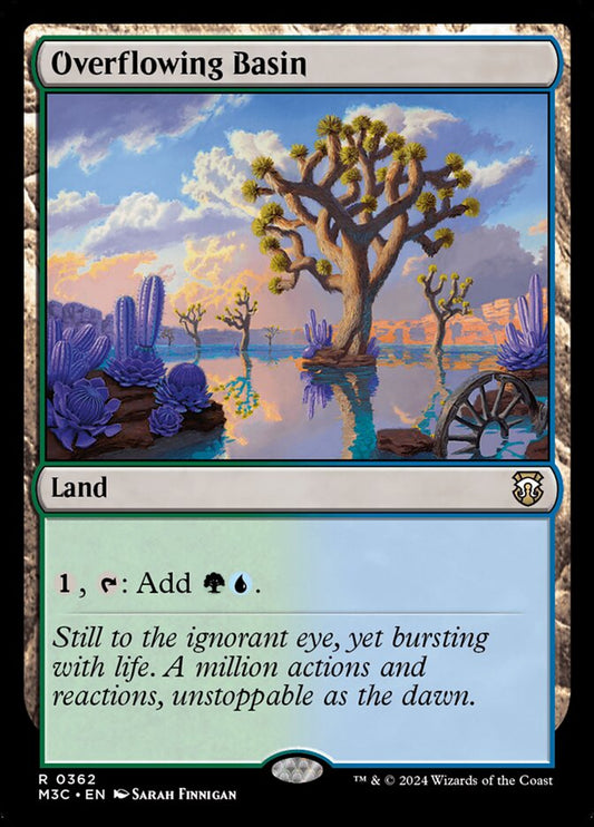 M3C, Overflowing Basin, Standard, 362, R, Near Mint, Normal, EN