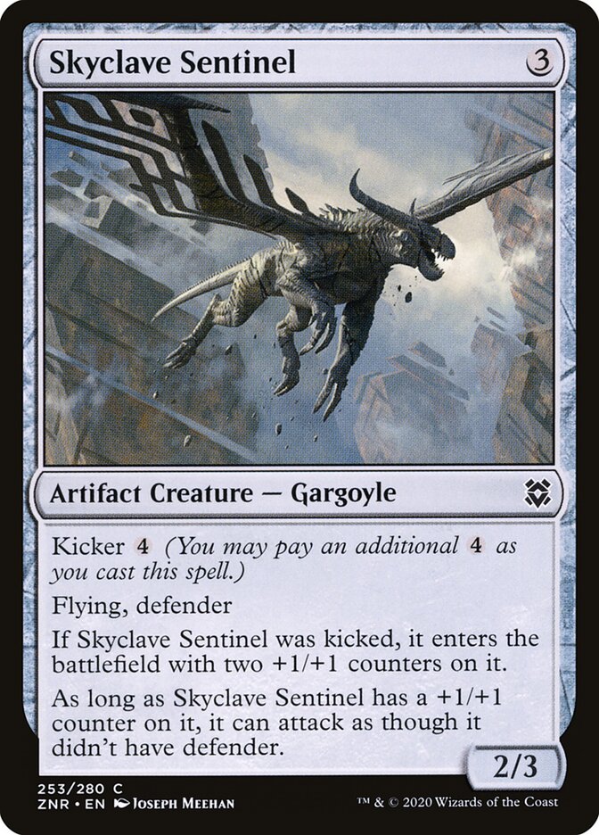 ZNR, Skyclave Sentinel, Standard, 253, C, Near Mint, Normal, EN