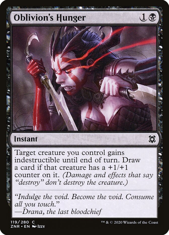 ZNR, Oblivion's Hunger, Standard, 119, C, Near Mint, Normal, EN
