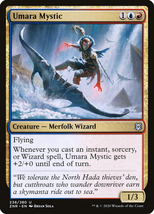 ZNR, Umara Mystic, Standard, 238, U, Near Mint, (Foil), EN