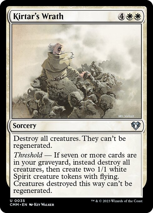 CMM, Kirtar's Wrath, Standard, 35, U, Near Mint, Normal, EN