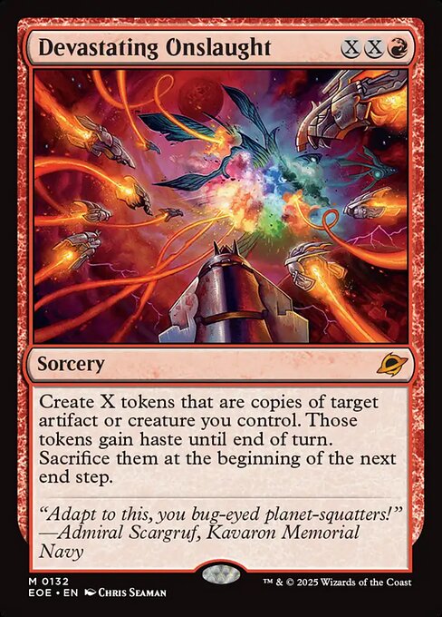 EOE, Devastating Onslaught, Standard, 132, M, Near Mint, Normal, EN