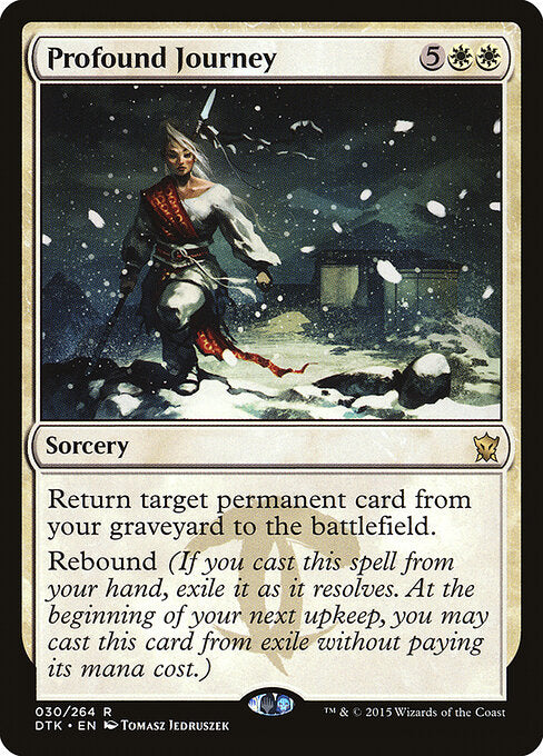 DTK, Profound Journey, Standard, 30, R, Near Mint, Normal, EN