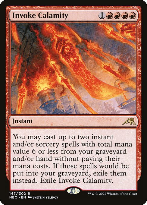 NEO, Invoke Calamity, Standard, 147, R, Near Mint, Normal, EN