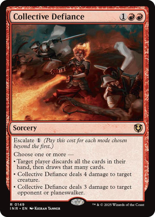 INR, Collective Defiance, Standard, 149, R, Near Mint, (Foil), EN