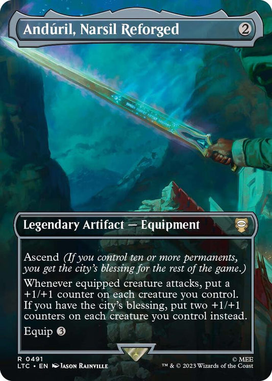 Andúril, Narsil Reforged LTC #491