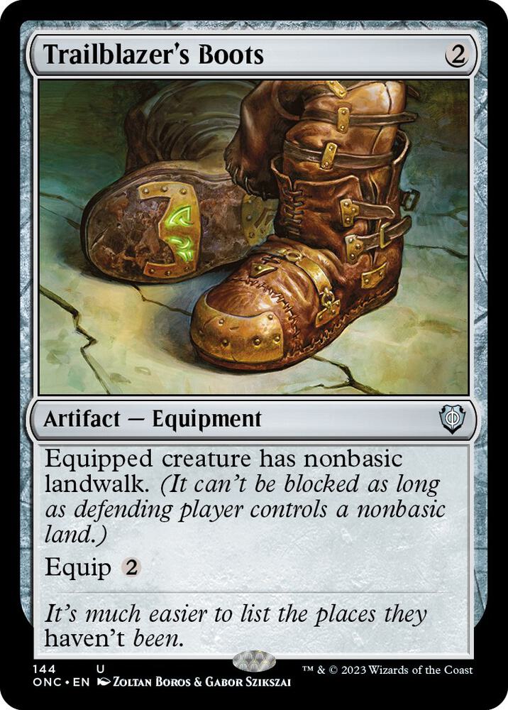 Trailblazer's Boots - Commander Phyrexia All Will Be One #144